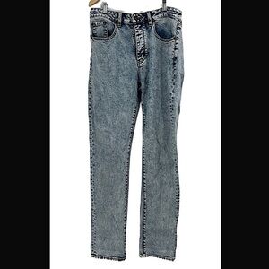 Six week residency blue jeans straight men’s size 32
